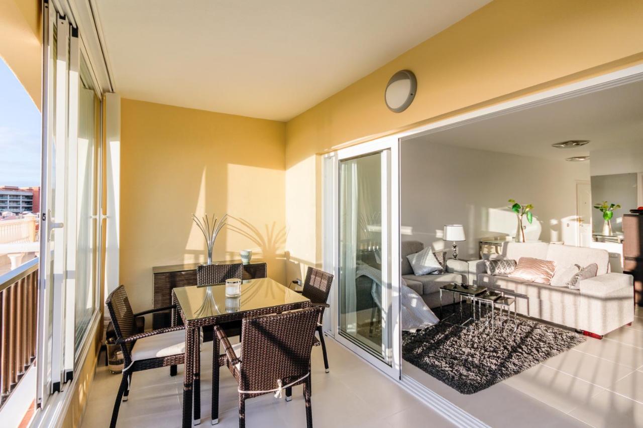 Golf View Apartment - Stunning Ocean View Golf Del Sur San Miguel de Abona Buitenkant foto
