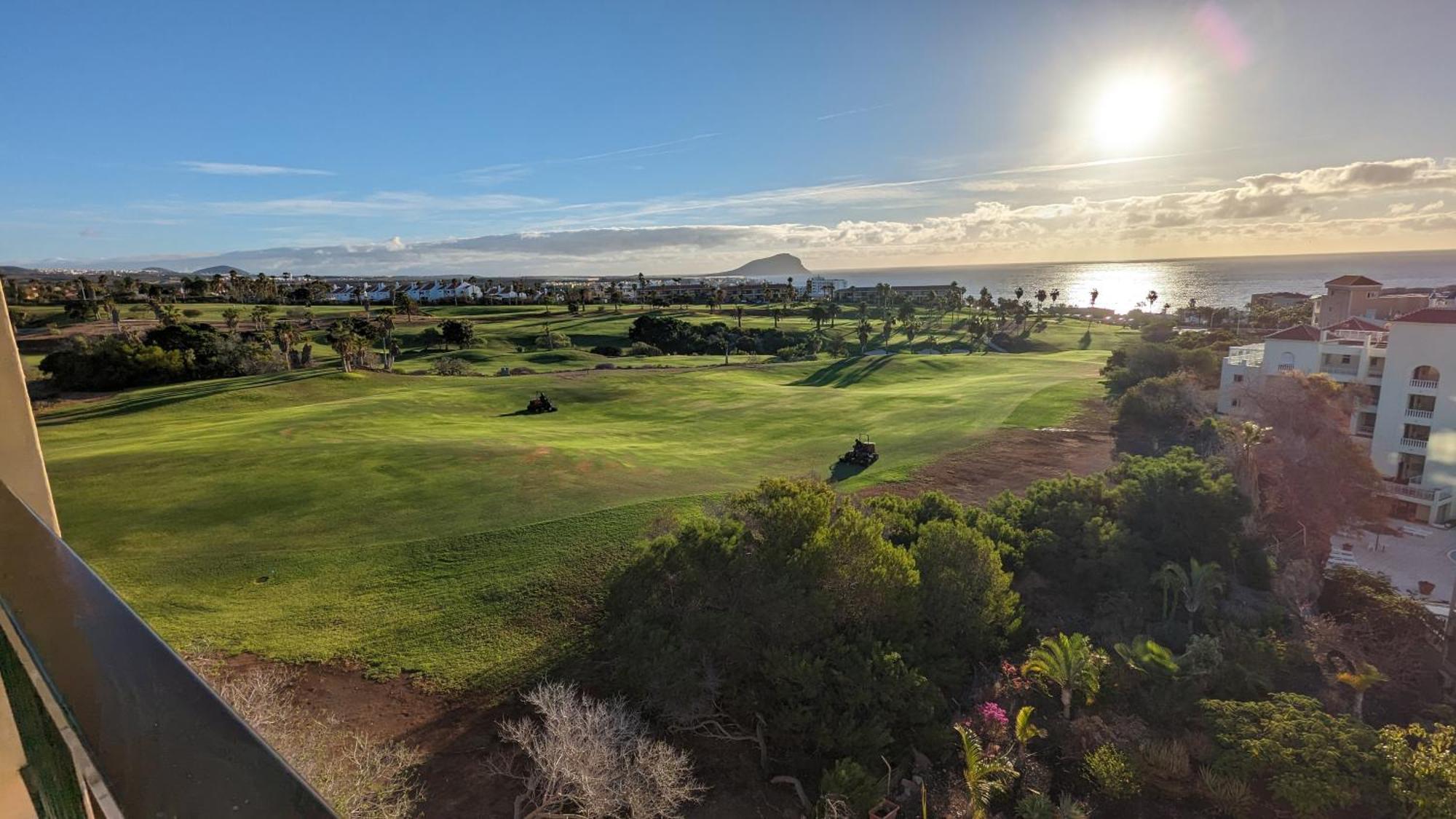 Golf View Apartment - Stunning Ocean View Golf Del Sur San Miguel de Abona Buitenkant foto